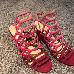 Vince Camuto Womans Pink Ombre Shoe Size 8